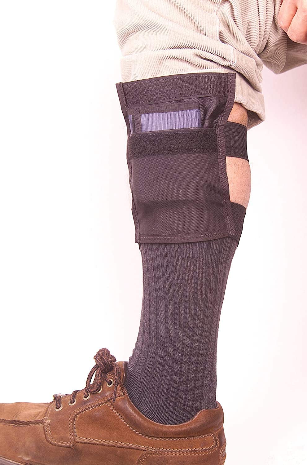 Raine Security Ankle Wallet Pouch - Concealed Leg Wallet Holder