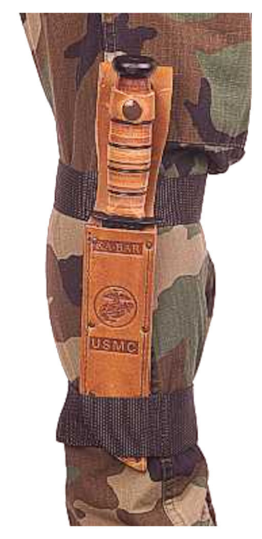 Raine Knife Leg Strap Harness for USMC KA-BAR