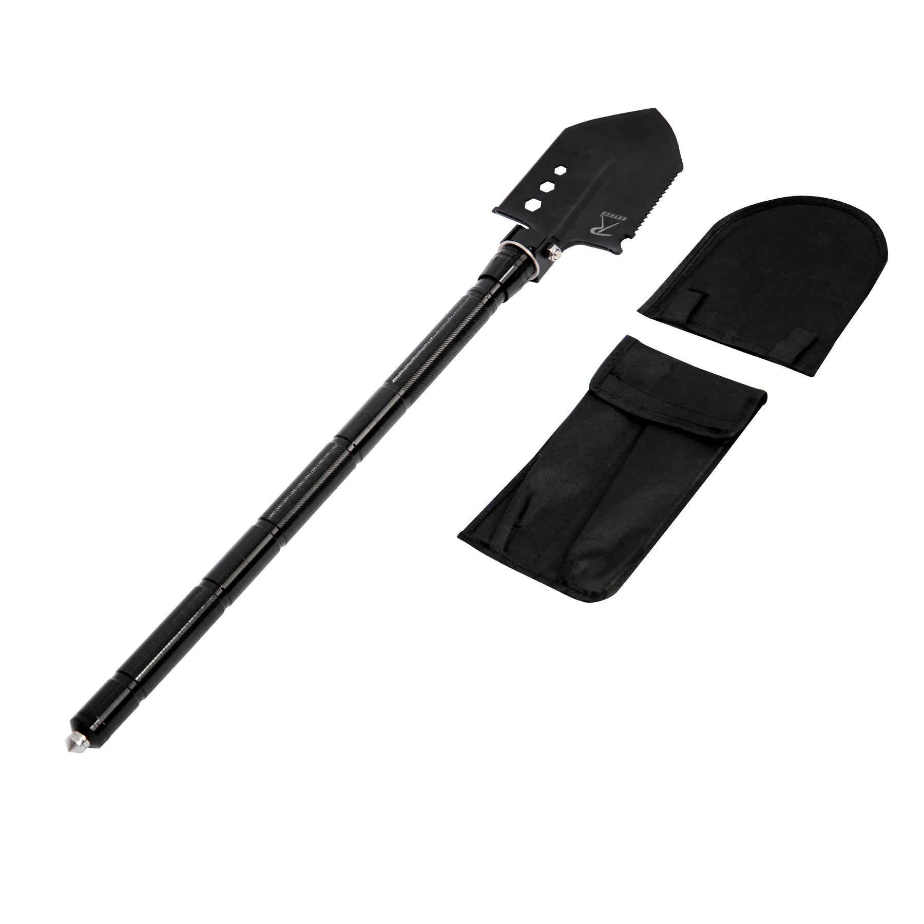 Rothco 8-in-1 Multi-Tool Survival Shovel / Portable Camping Entrenching Tool - Stainless Steel