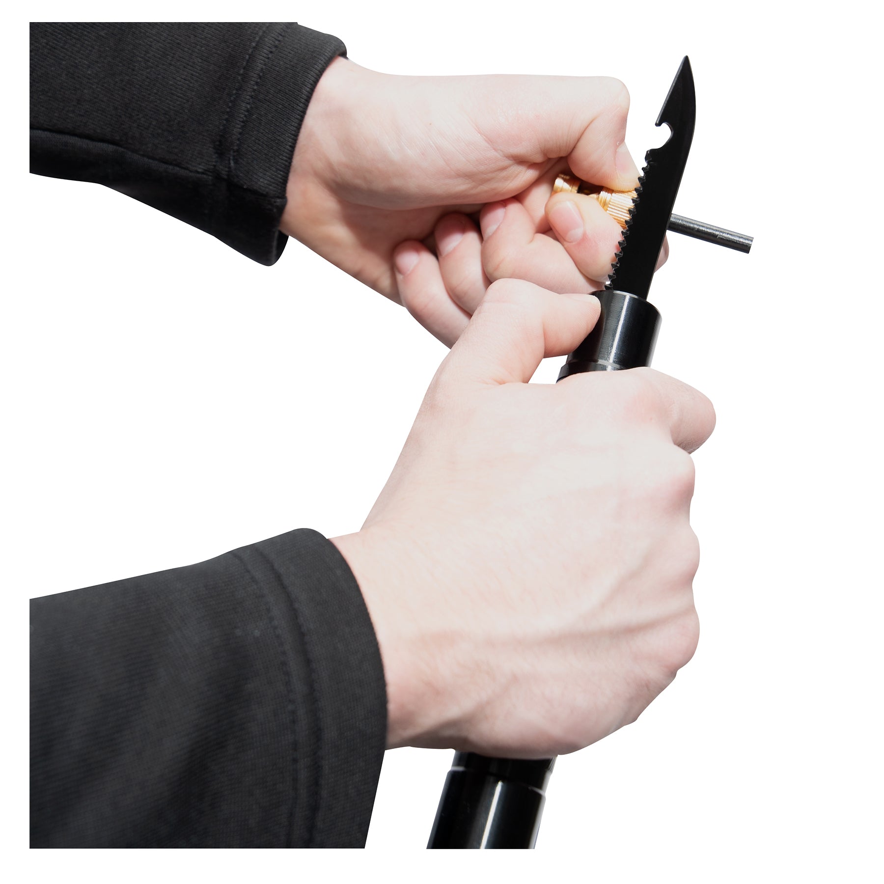 Rothco 8-in-1 Multi-Tool Survival Shovel / Portable Camping Entrenching Tool - Stainless Steel