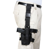 Rothco Deluxe Adjustable Drop Leg Tactical Holster Black