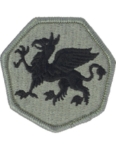 108th Airborne ACU Patch - Foliage Green - Closeout Great for Shadow Box