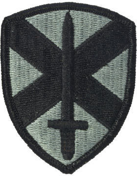 10th Personnel Command ACU Patch - Foliage Green - Closeout Great for Shadow Box