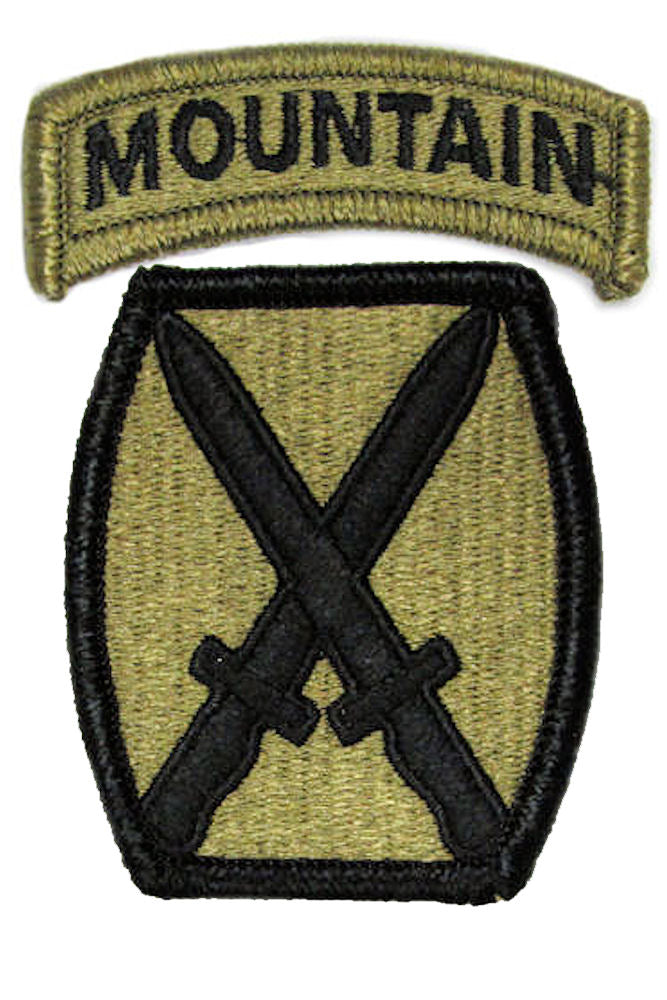 10th Mountain Division OCP Patch