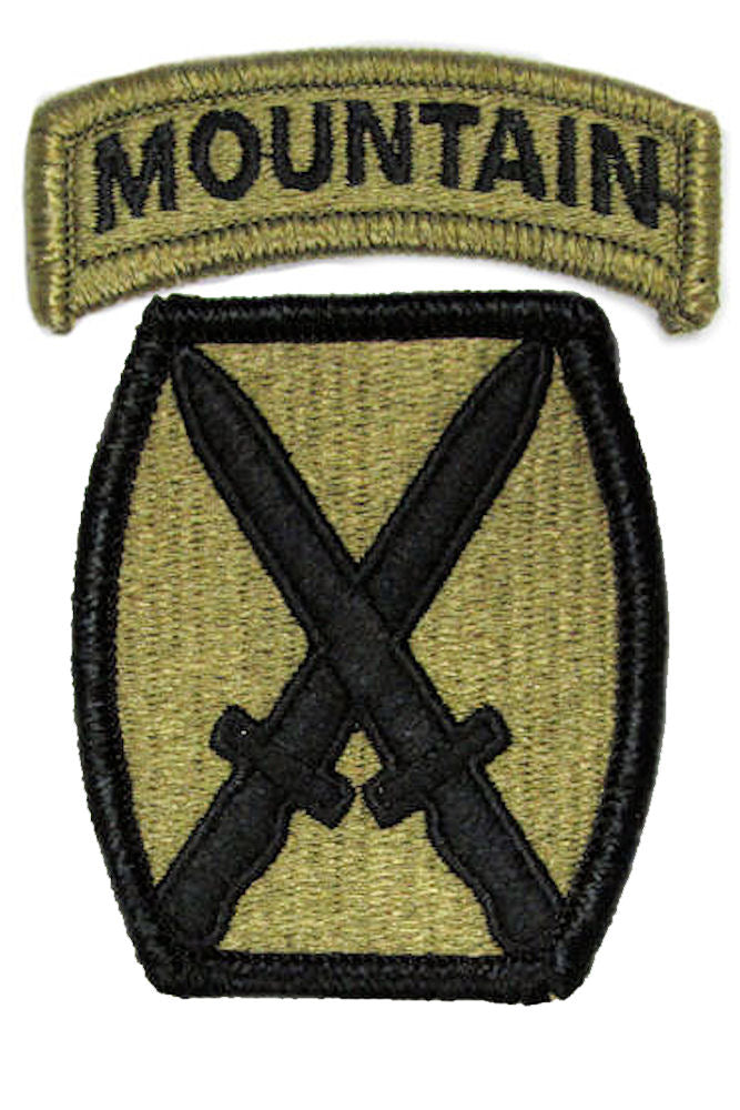 10th Mountain Division OCP Patch - U.S. Army Patch
