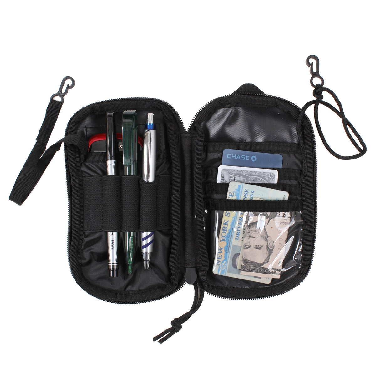 Rothco Tactical MOLLE EDC Wallet and Phone Pouch Black