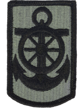 125th Transportation Command ACU Patch - Foliage Green  - Closeout Great for Shadow Box