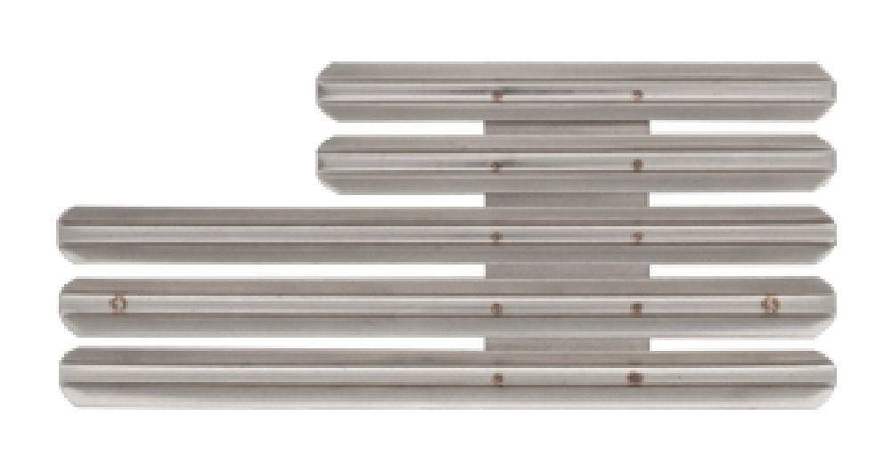 Ribbon Bar Holder No Gap - Staggered Right - 13 Ribbons