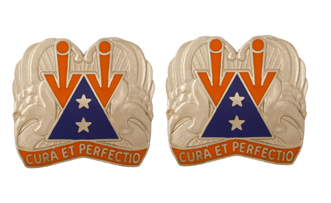 140th Aviation Battalion - 1 Pair - CURA ET PERFECTO