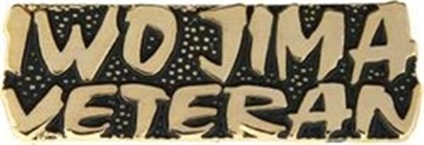 Iwo Jima Veteran Hat Pin