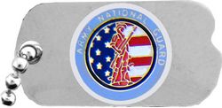 U.S. National Guard Dog Tag Hat Pin - CLEARANCE!