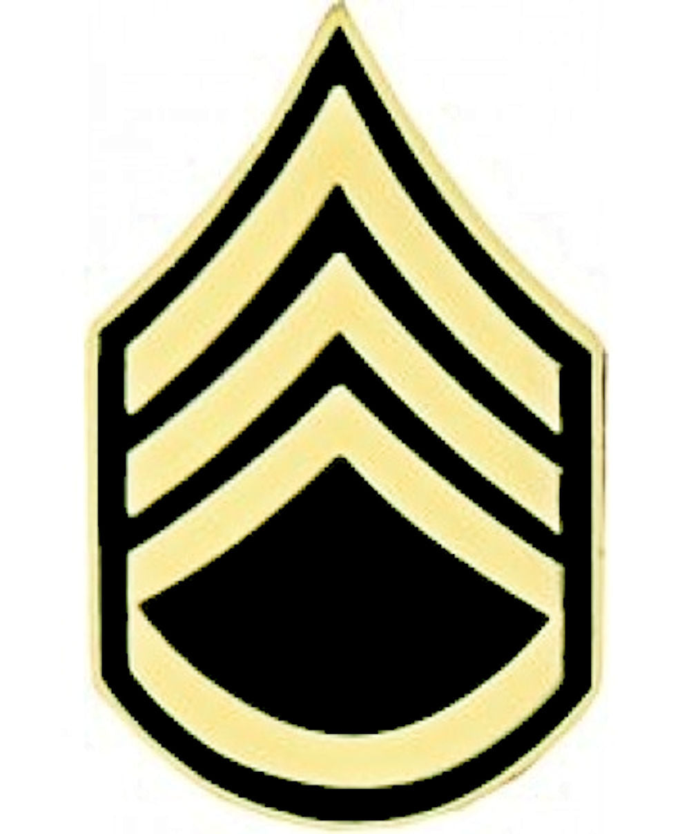 U.S. Army E-6 SSG Staff Sergeant Hat Pin - Novelty Item