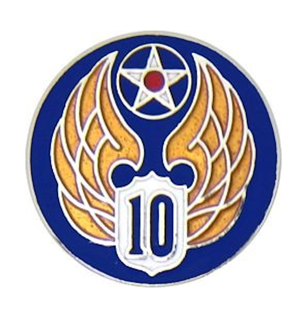 10th Air Force Pin