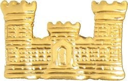 Corps of Engineer Castle Pin
