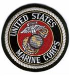 ROTHCO Deluxe Round U.S.M.C. 4 Inch Patch