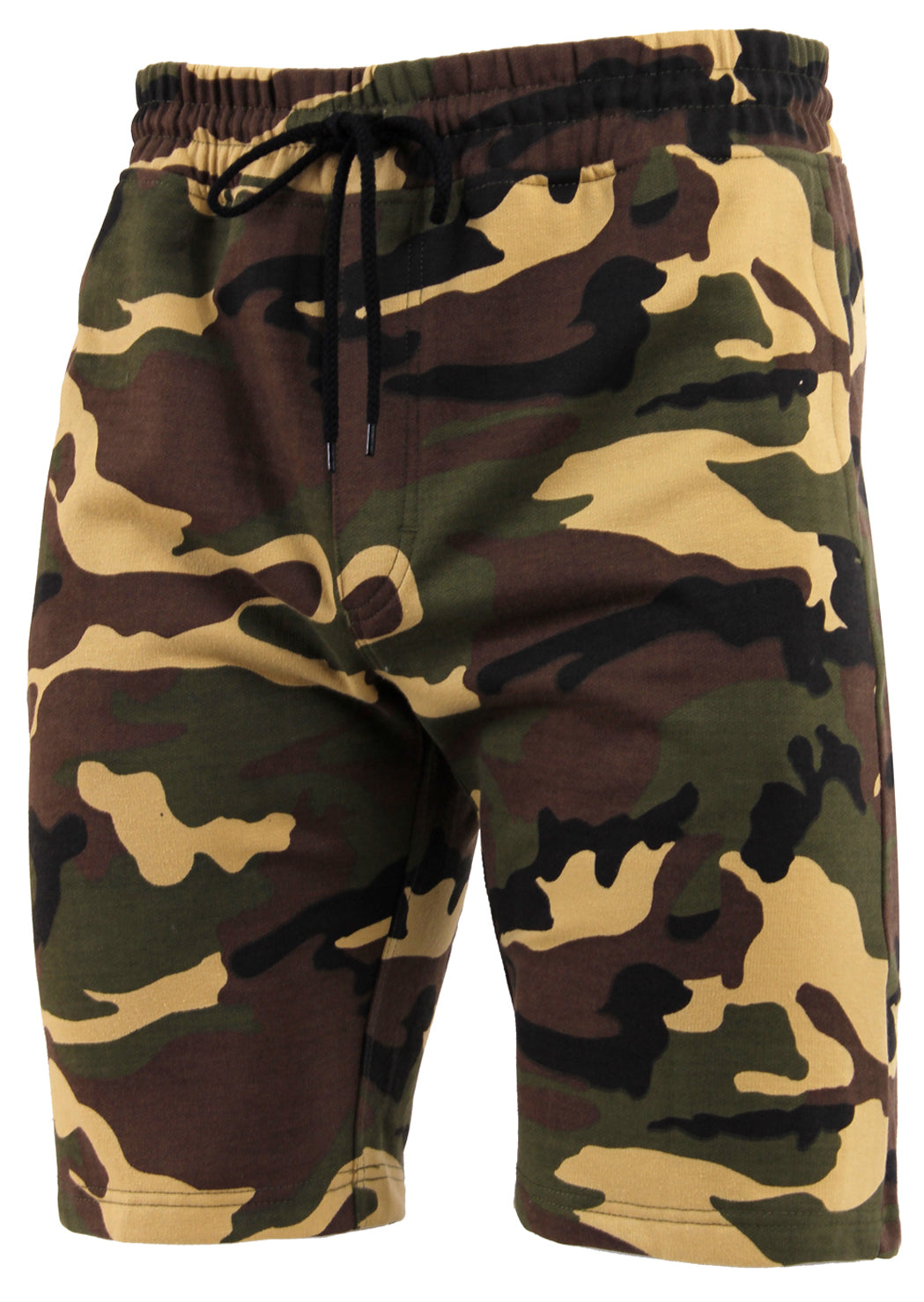 Rothco Sweatshorts - Woodland Camo