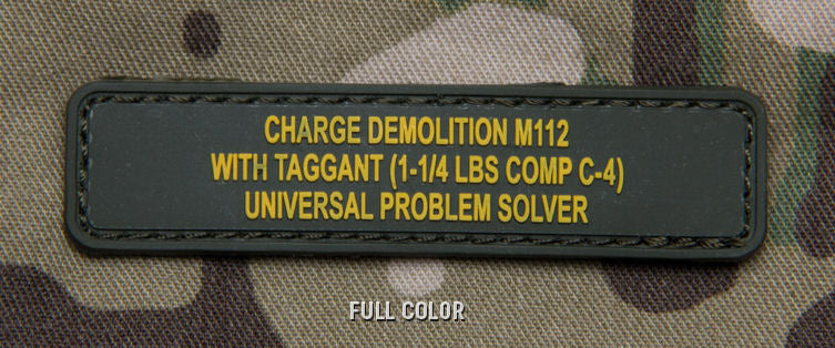 C4 Problem Morale Patch PVC - Mil-Spec Monkey