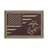 Rothco US Flag / USMC Globe and Anchor Morale Patch