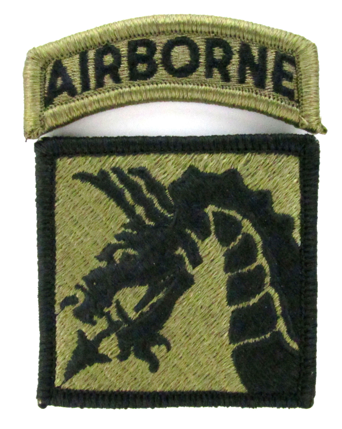 18th Airborne Corps OCP Patch - U.S. Army Patch with Airborne Tab Option