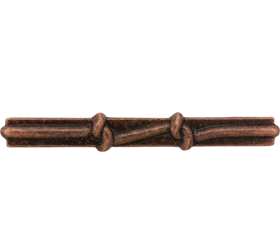 2 Bronze Knot G.C. Clasp Ribbon Device