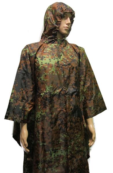 Military Uniform Supply Flecktarn Poncho