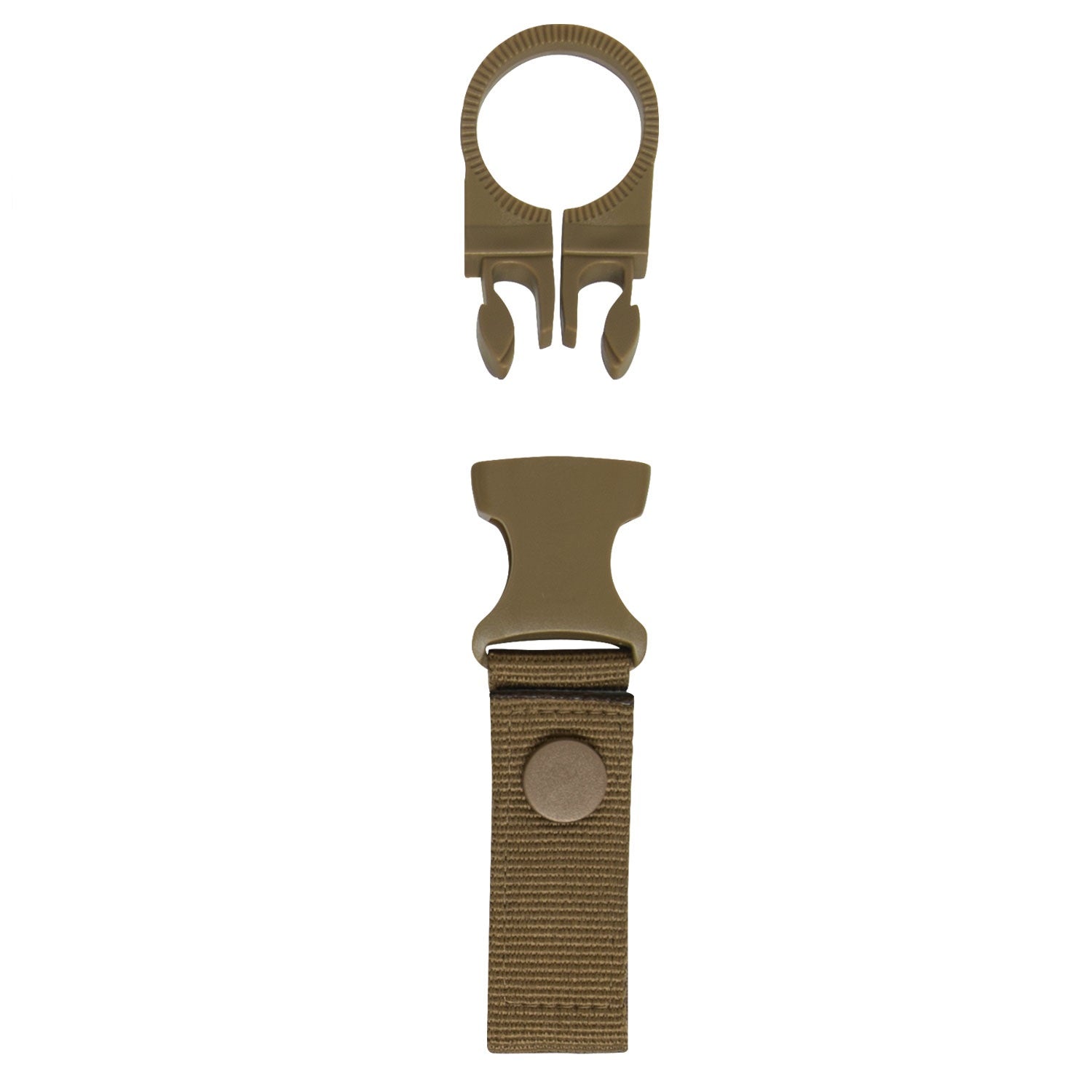 Rothco MOLLE / Belt Clip Bottle Carrier Coyote Brown