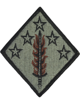 20th Support Command ACU Patch Foliage Green - Closeout Great for Shadow Box
