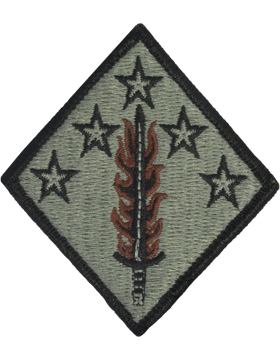 20th Support Command ACU Patch Foliage Green - Closeout Great for Shadow Box