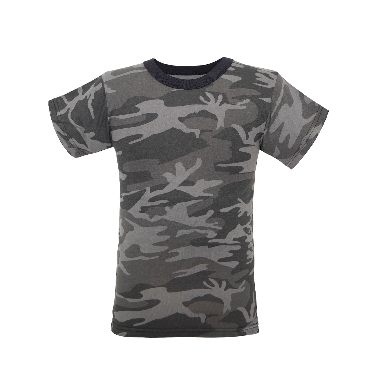 Rothco Kid's Camo T-Shirts Black Camo