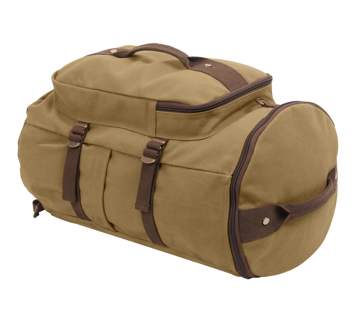 Rothco Convertible Canvas Duffle Backpack