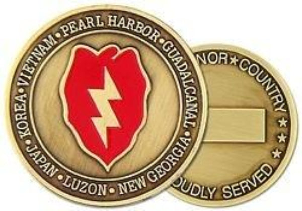 25th Infantry Division Challenge Coin