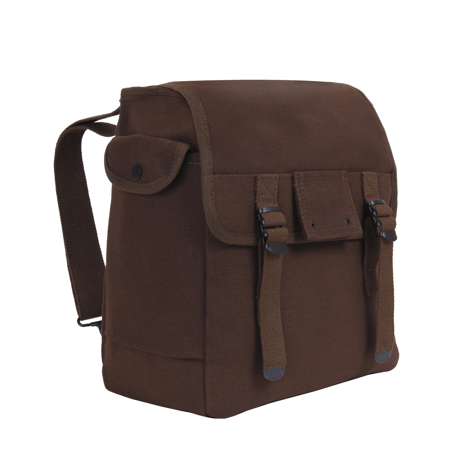 Rothco Heavyweight Canvas Musette Bag Earth Brown
