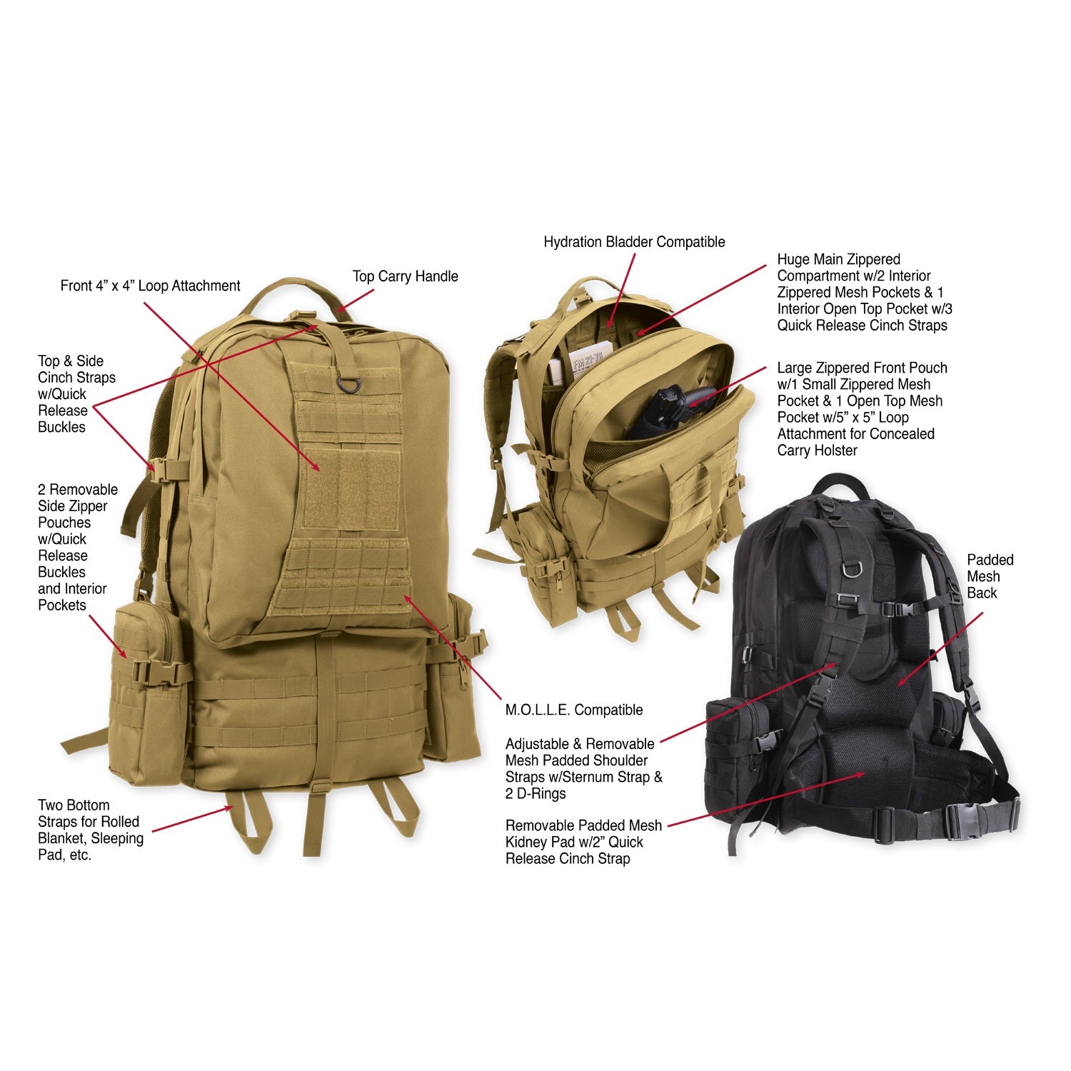 Rothco Global Assault Pack