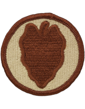 24th Infantry Division Desert Patch - Closeout Great for Shadow Box