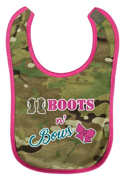Trooper Boots n Bows Bib - Multicam