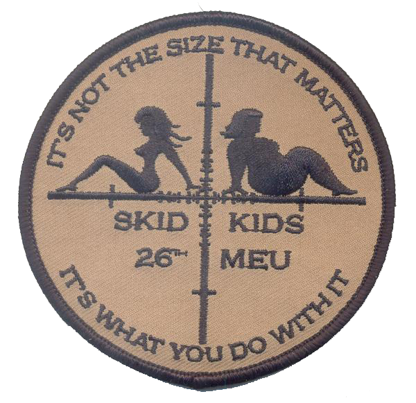 26th MEU Skid Det USMC Patch