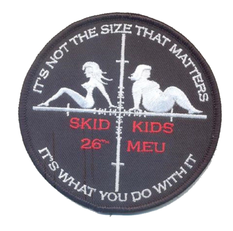 26th MEU Skid Det USMC Patch