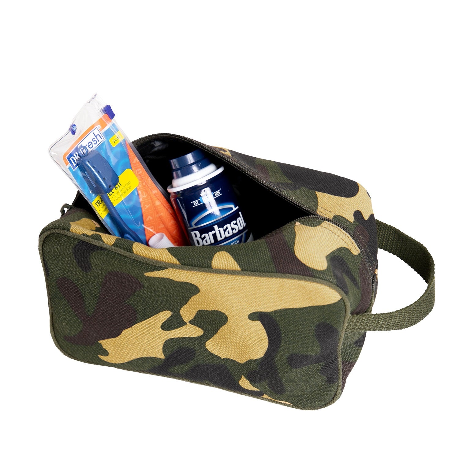Rothco Canvas Travel Kit Woodland Camo