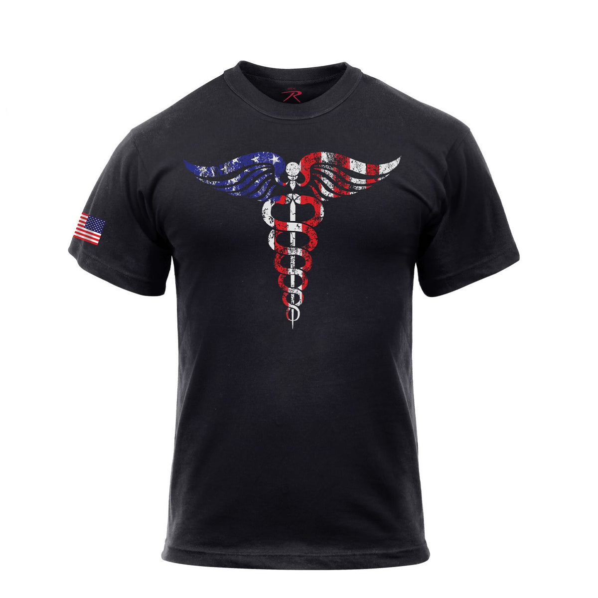 Rothco Medical Symbol (Caduceus) T-Shirt - Black