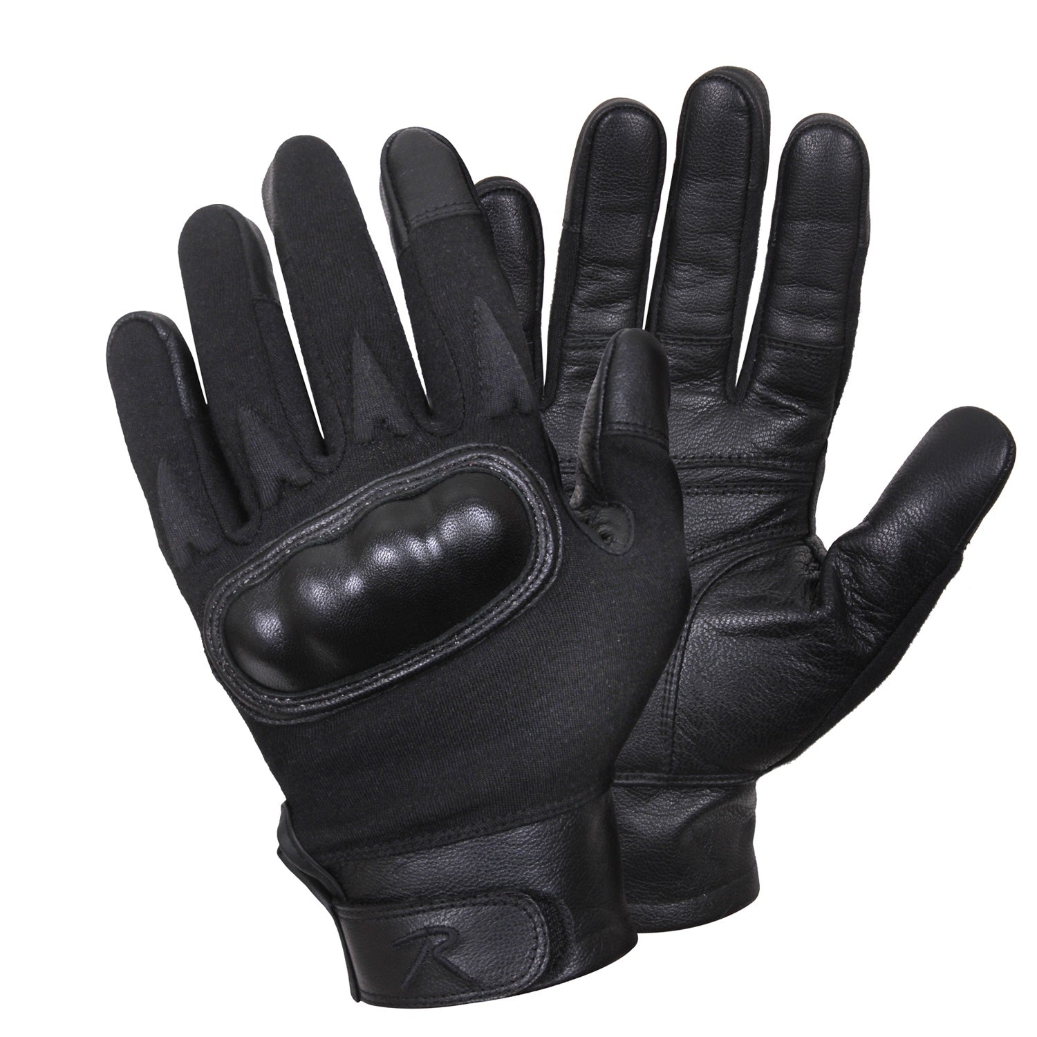 Rothco Black Hard Knuckle Cut and Fire Resistant Gloves