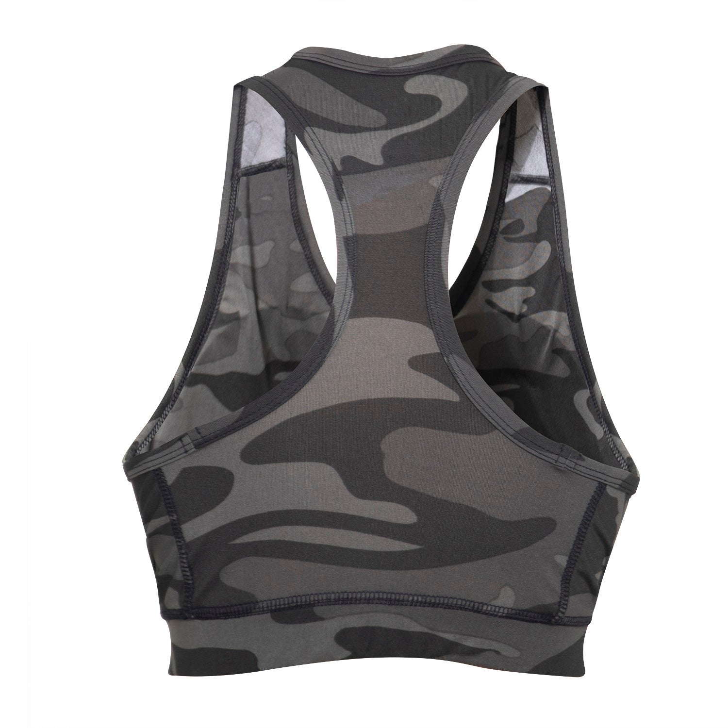 Rothco Camo Sports Bra Black Camo