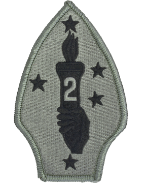 2nd Marine Division ACU Patch - Foliage Green - CLEARANCE!