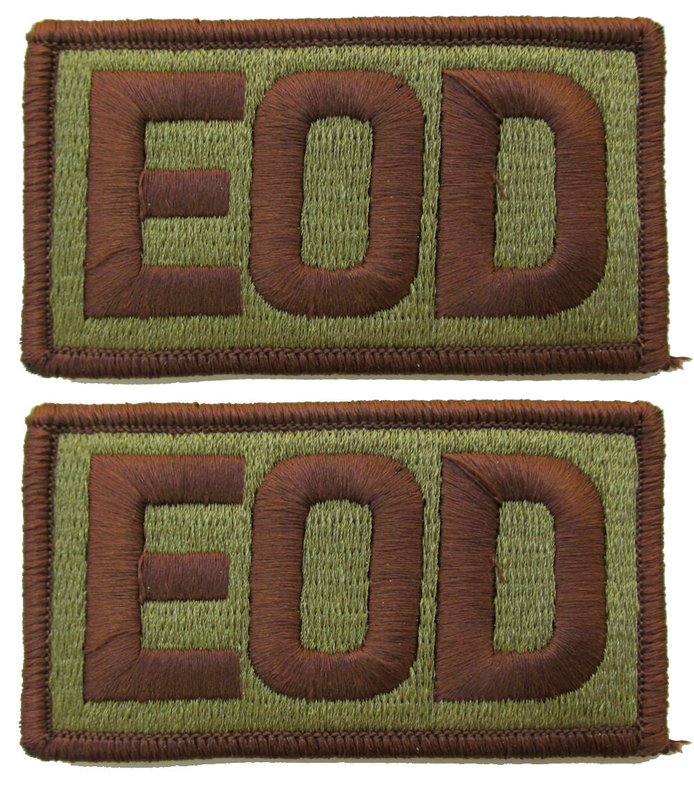 2 Pack Of Air Force Eod Ocp Patch Spice Brown Explosive Ordnance Dis 