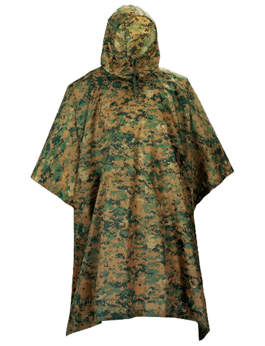 Tru-Spec GI Spec Military Poncho Woodland Digital Camo