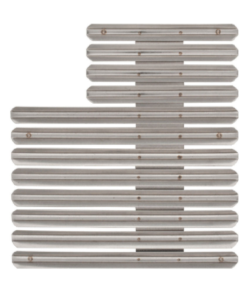 Ribbon Bar Holder No Gap - Staggered Right - 32 Ribbons