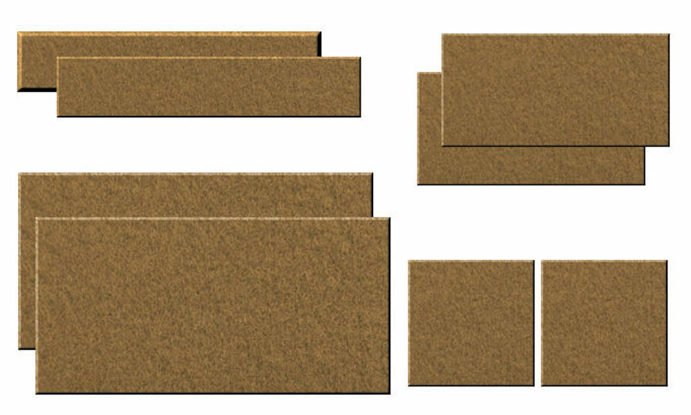 8 Piece Hook & Loop Replacement Package Military Tactical - OCP TAN499