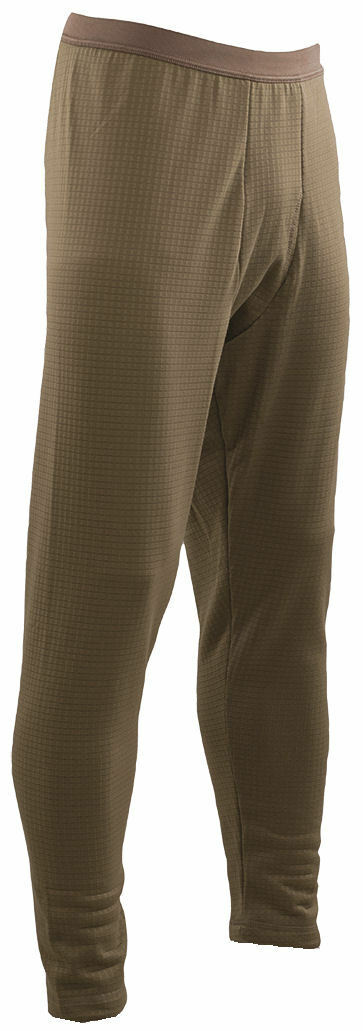 CLEARANCE Gen III ECWCS Level 2 Grid Fleece Bottoms - COYOTE - Various Sizes