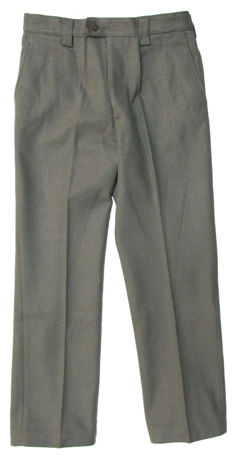Wool Military Pants Gray