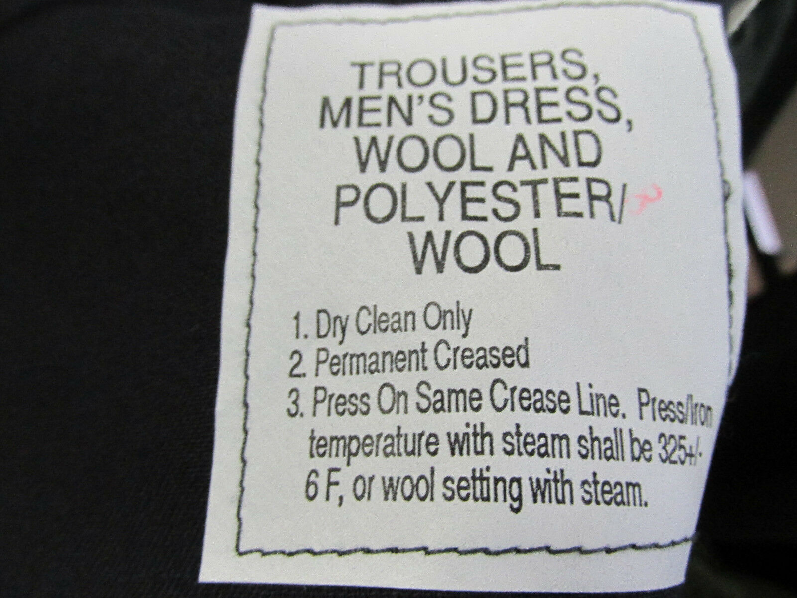 Men's Army Class A Dress Pants Dress Green - New Military Surplus - 30R UNHEMMED