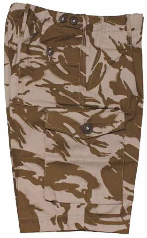 Men's British Military Desert Combat Shorts - Bermuda Shorts - Various Sizes NEW